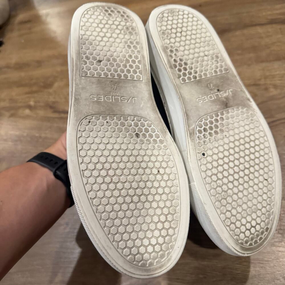 J/Slides Nyc Suede Women's Slides Black Casual Sh… - image 4